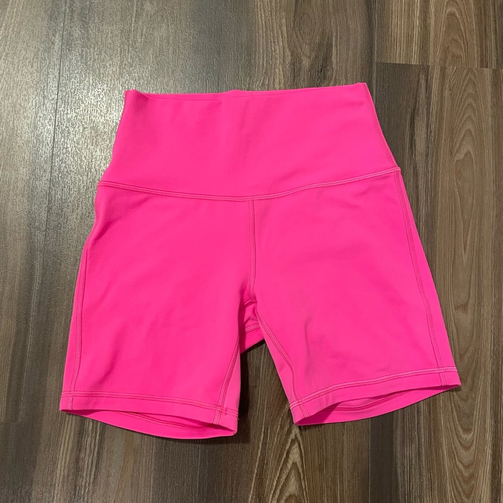 Lululemon align short size 6, sonic pink, 6” length